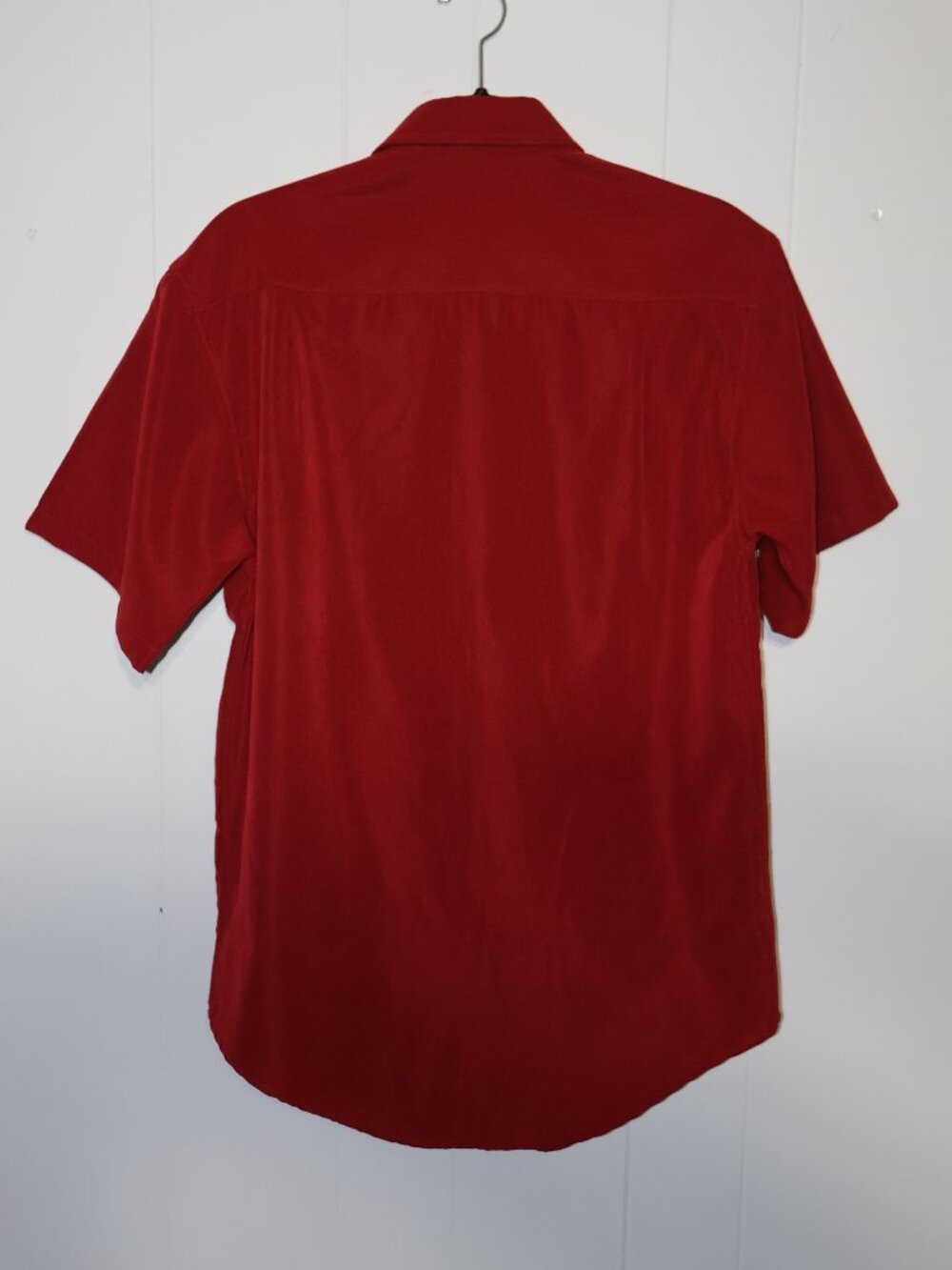 💙 2 for $20 💙 Marcello Donnofrio Red Button-Up Shirt Short Sleeve‎ (Men’s S/P) - Picture 5 of 9
